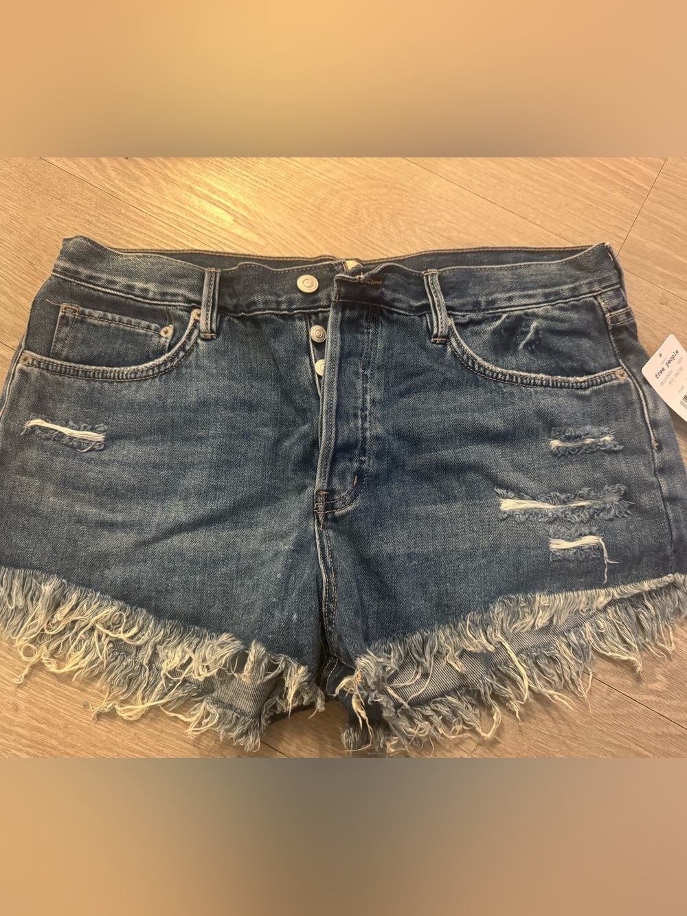 Free people Jean shorts